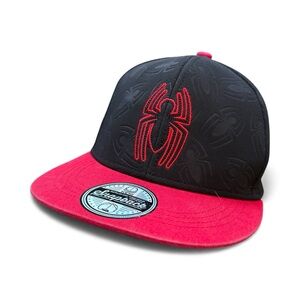 Marvel Spider-Man black and red snapback hat
